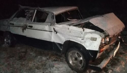 Женщина и двое детей пострадали в аварии в Горном Алтае