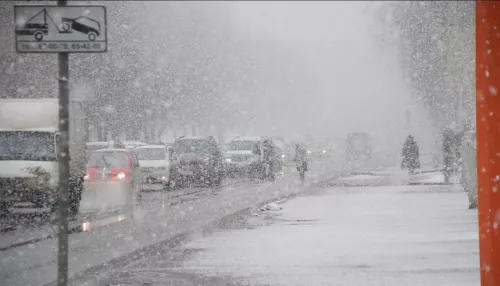 В Алтайском крае на выходных морозы ослабнут, а вместо них придут снег и метель