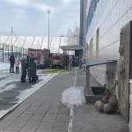 В Барнауле утром 23 марта загорелась мужская сауна