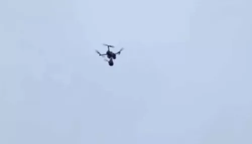 Алтайские разведчики показали стреляющего сетями охотника на дронов