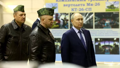Путин пообщался с летчиками в центре боевого применения летного состава в Торжке