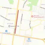 В Барнауле участок дороги по улице Попова перекрыли из-за подтопления