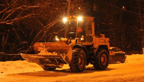 Автодорстрой отчитался о расчистке улиц Барнаула от последствий снегопада