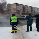 Обвал грунта спровоцировал аварию на теплотрассе в Барнауле