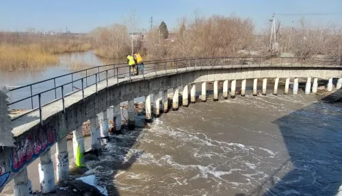 В Барнауле пристально следят за уровнем воды в реках