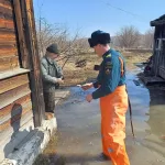 В Алтайском крае остаются подтопленными более 100 жилых домов