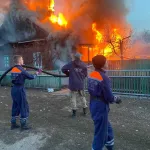 Пенсионер из Михайловского района спалил дом, проверяя утечку газа спичкой