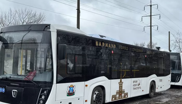 Стала известна дата выхода новых барнаульских автобусов на маршрут №1
