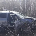 Под Новосибирском в ДТП с опрокидыванием машины в кювет погибли два человека