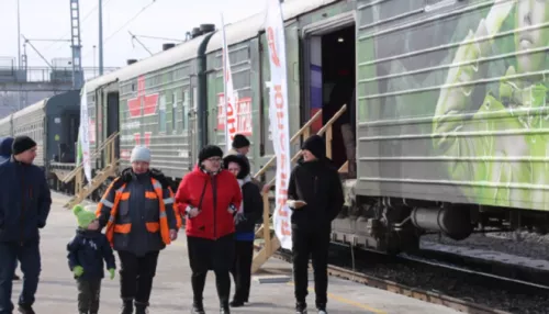 В Барнаул приедет уникальный поезд минобороны Сила в правде