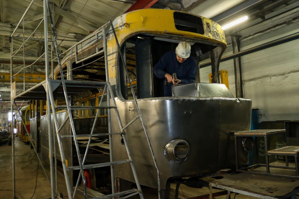 Техническое обслуживание и капитально-восстановительный ремонт трамваев в депо №3