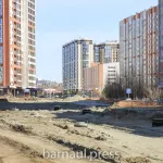 В Барнауле к октябрю достроят участок дороги на ул. 65 лет Победы