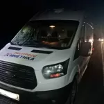 Микроавтобус насмерть сбил незаметного пешехода на трассе Новосибирск – Барнаул