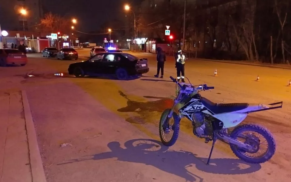 В Новосибирске молодой мотоциклист насмерть разбился в ночном ДТП