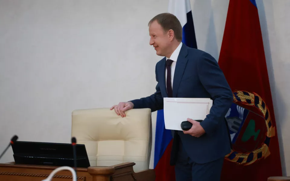 Губернатор Алтайского края 29 мая выступит с отчетом о работе за год