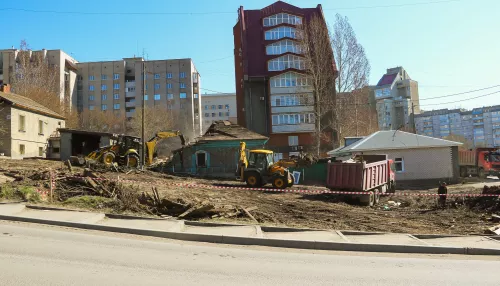 Новый магазин и высотку хотят построить на месте частного сектора в центре Барнаула