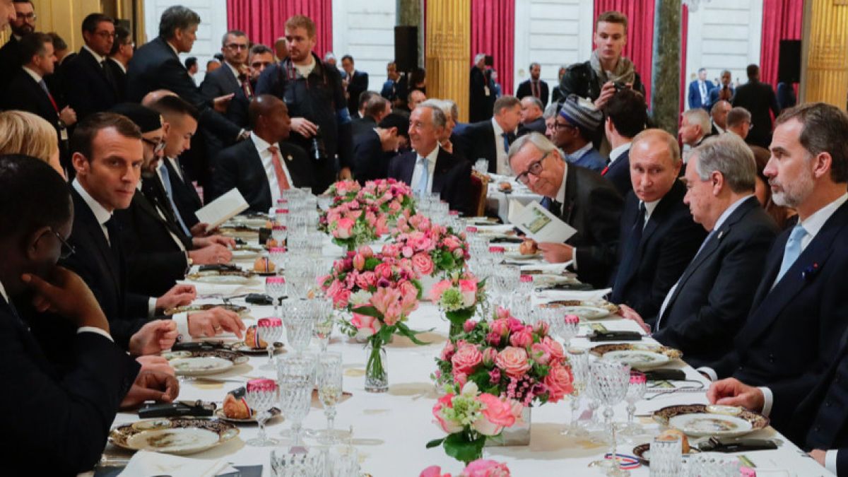 Путин прокомментировал встречу с Трампом в Париже 