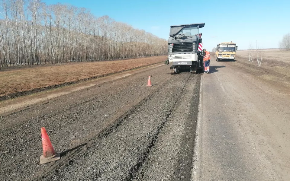 В Алтайском крае отремонтируют еще около 10 км дороги Алейск  Буканское