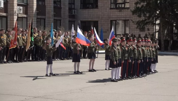 При параде и на параде: как  АлтГТУ отметил предстоящий праздник Великой Победы
