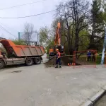 Центр Барнаула остался без горячей воды из-за аварии на Молодежной