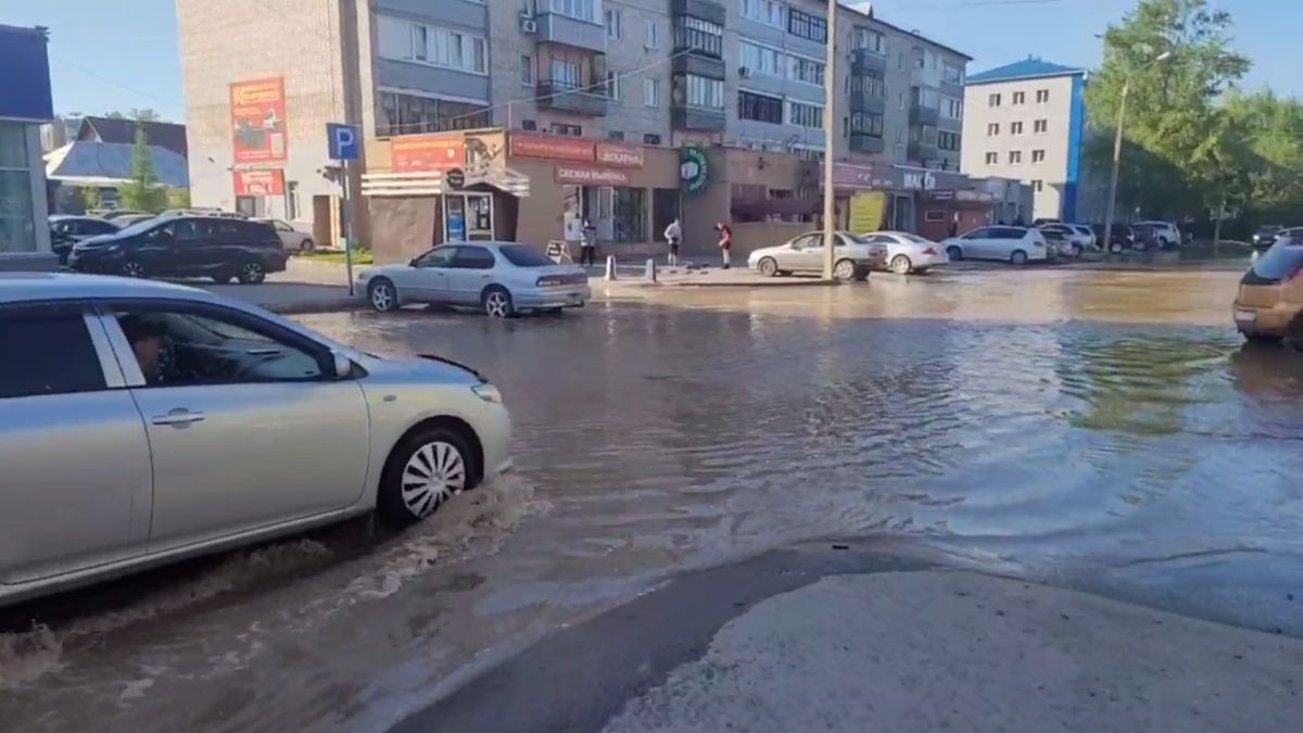 Потоп на улице Покровской