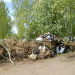 Жители Бийска жалуются на заваленные мусором кладбища