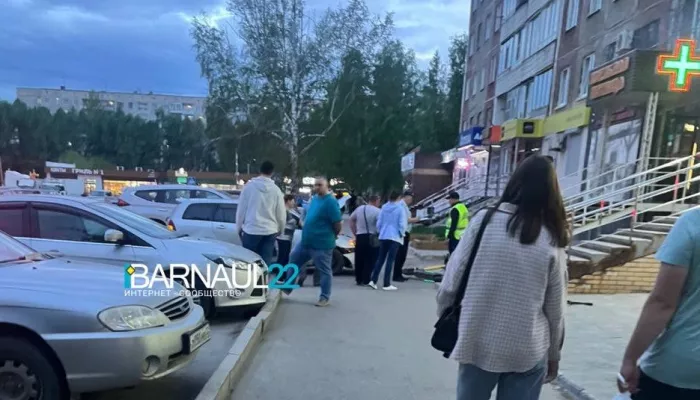 В Барнауле произошло очередное ДТП с участием электросамоката