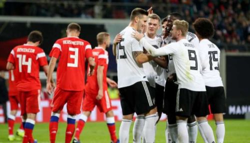 Сборная России всухую проиграла Германии в контрольном матче