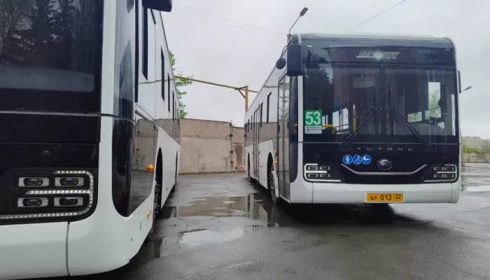 В Барнауле на маршруты выйдут еще два новых автобуса. Фото