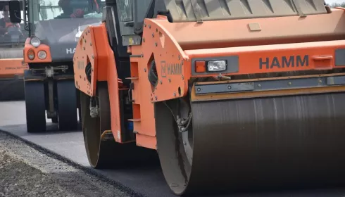 В Барнауле начали ремонт путепровода на шоссе Ленточный Бор