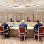 Президент Белоруссии встретился с Томенко и заявил о тесных связях с Алтаем
