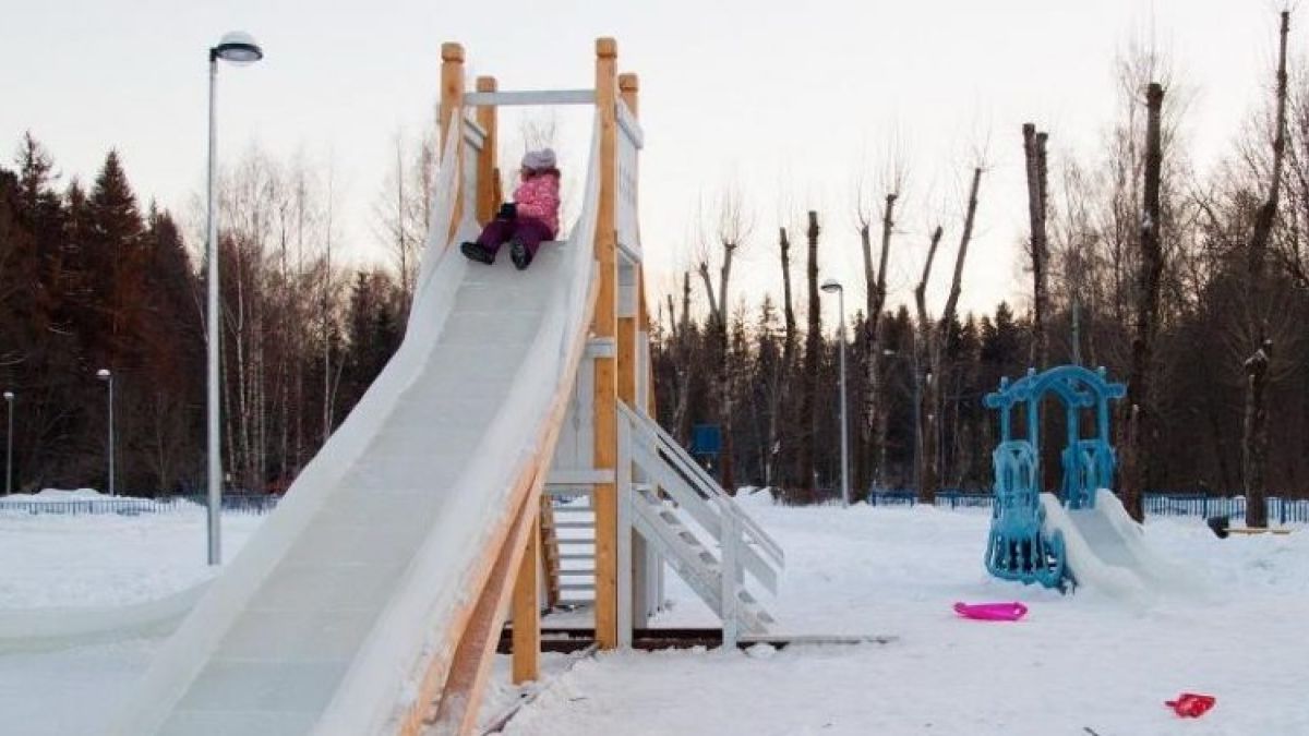 Родители судятся с мэрией из-за опасной горки в парке "Лесная сказка" в Барнауле