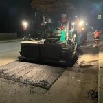 В Барнауле после дождливой недели продолжили ремонт дорог