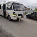 В Барнауле произошло очередное ДТП с участием маршрутки