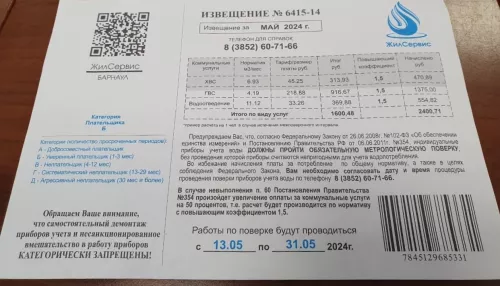 В почтовых ящиках вновь появились фейковые листовки о поверке счетчиков