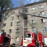 В Рубцовске женщина и ребенок пострадали при пожаре в многоэтажке
