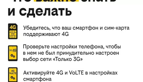 Билайн усилит сеть 4G за счет отказа от 3G еще на нескольких территориях Алтая