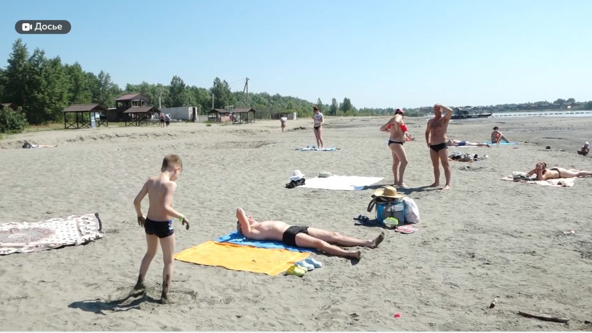 Пляж в Барнауле