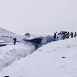 Самолет Ан-26 жестко сел на Ямале и повредил носовую часть, есть пострадавшие