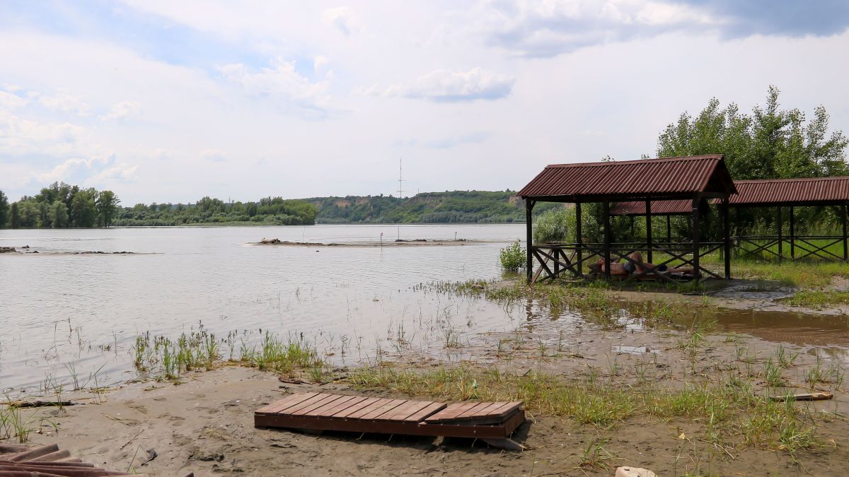 "Городской" пляж Барнаула 