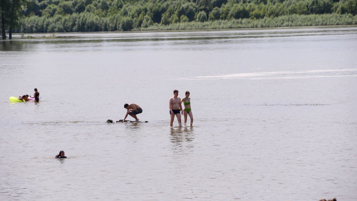 "Городской" пляж Барнаула 