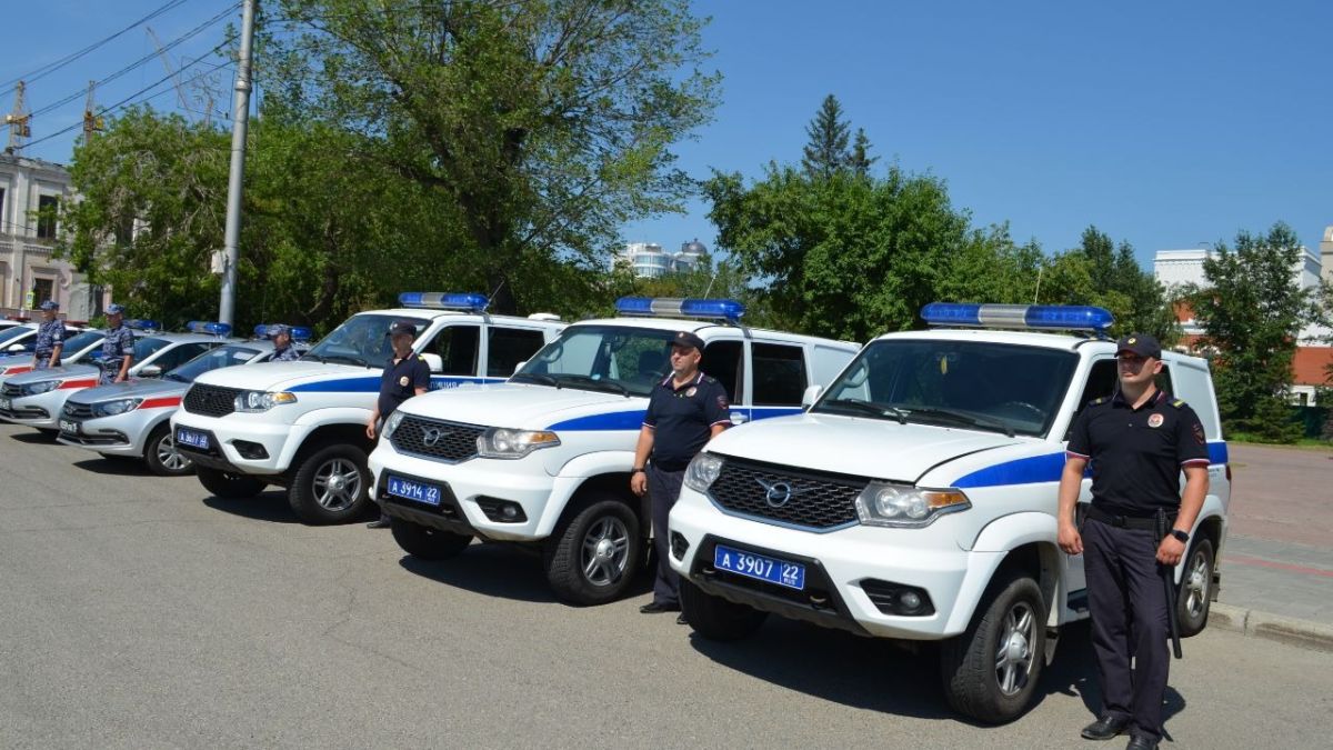 Общегородской развод нарядов полиции