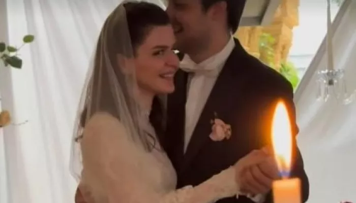 Тина Канделаки показала кадры со свадьбы 24-летней дочери
