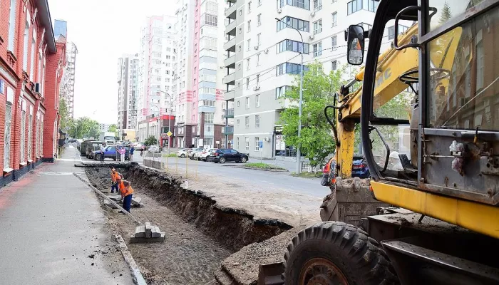 В Барнауле на улице Партизанской началась реконструкция теплосетей