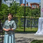 В Барнауле торжественно открыли памятный знак в честь Николая Рериха