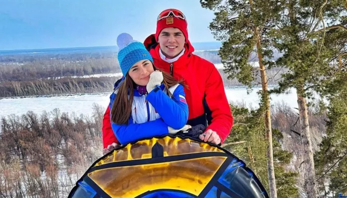 Алтайская лыжница-красавица Яна Кирпиченко вышла замуж за коллегу по цеху