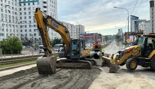 Как продвигаются ремонтные работы на проспекте Красноармейском. Фото
