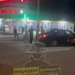 Авария в центре Барнаула едва не переросла в драку