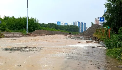 Небесный залп: как дорожные стройки Барнаула пережили потоп и что будет дальше