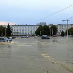Потоп в городе. Нейросеть нарисовала последствия залповых ливней в Барнауле